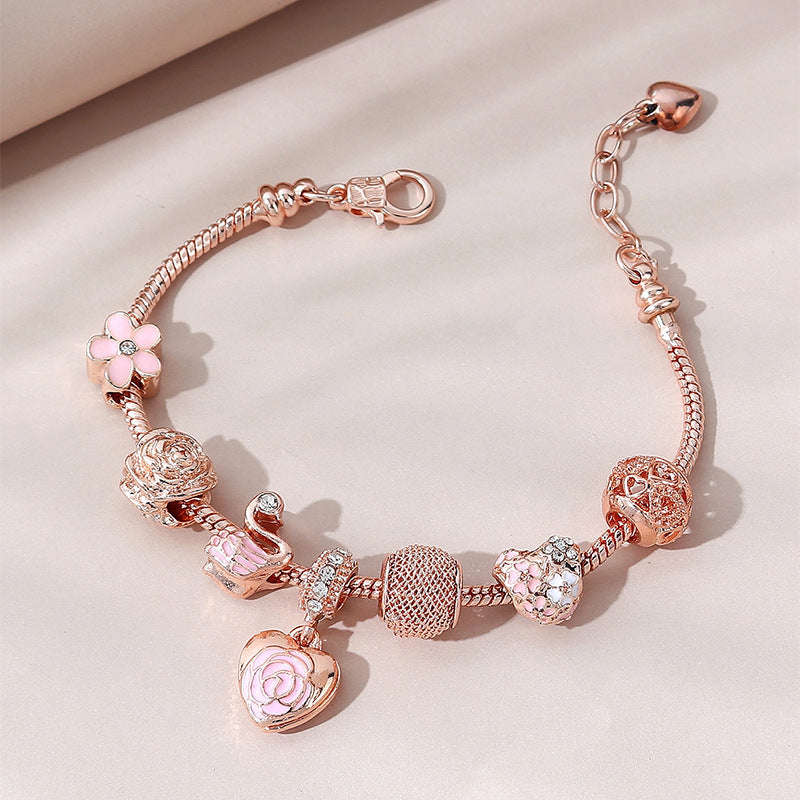 Gold Beaded Bracelet