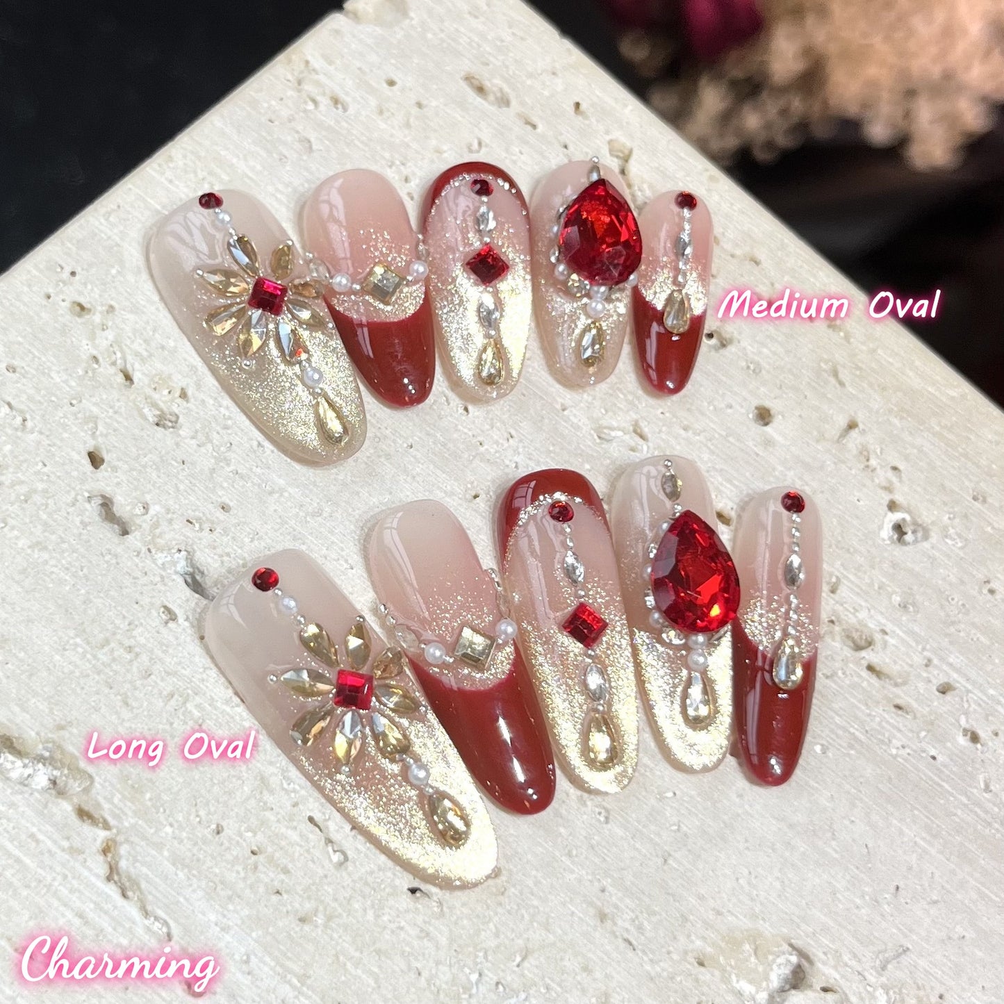 The Garnet Affair / Handmade Nails