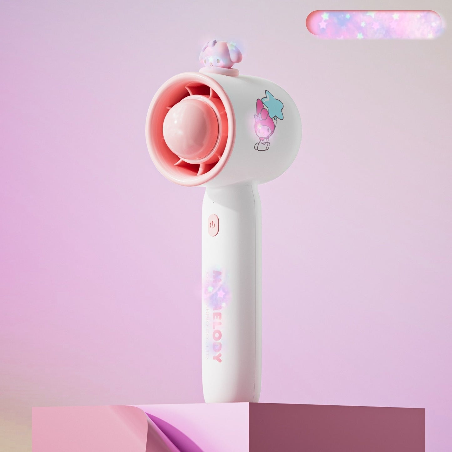 Silent spray handheld fan