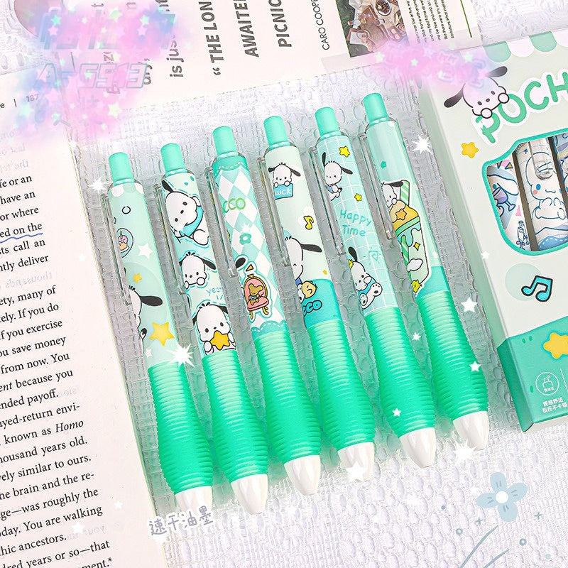 Soft-grip-gel pen