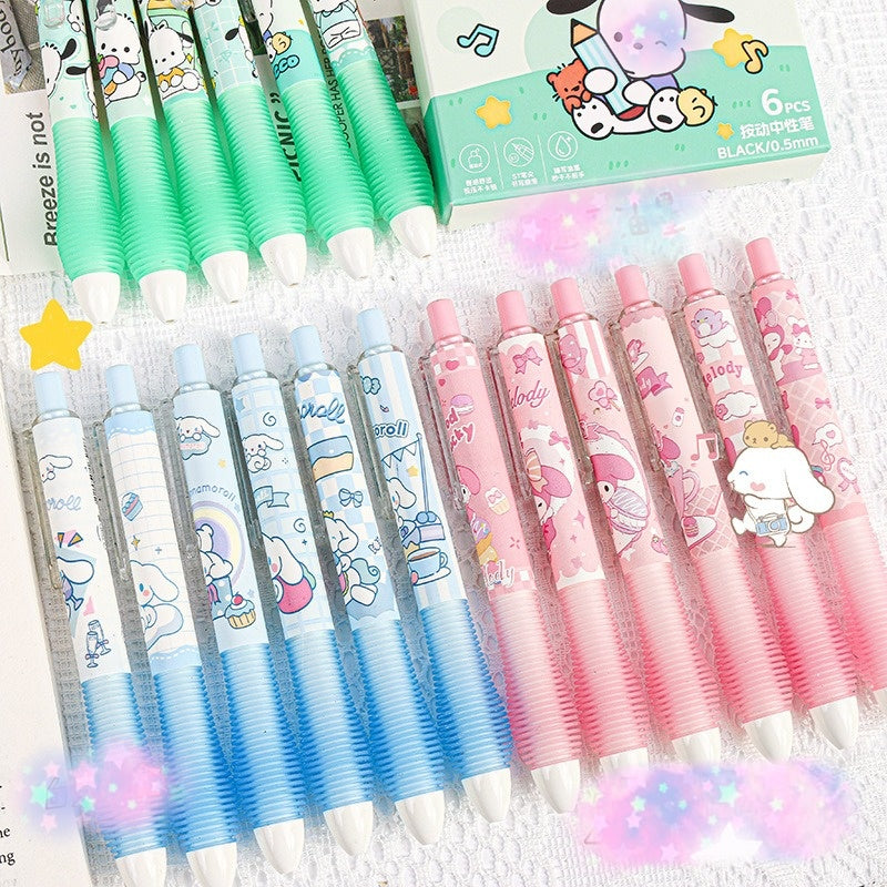 Soft-grip-gel pen
