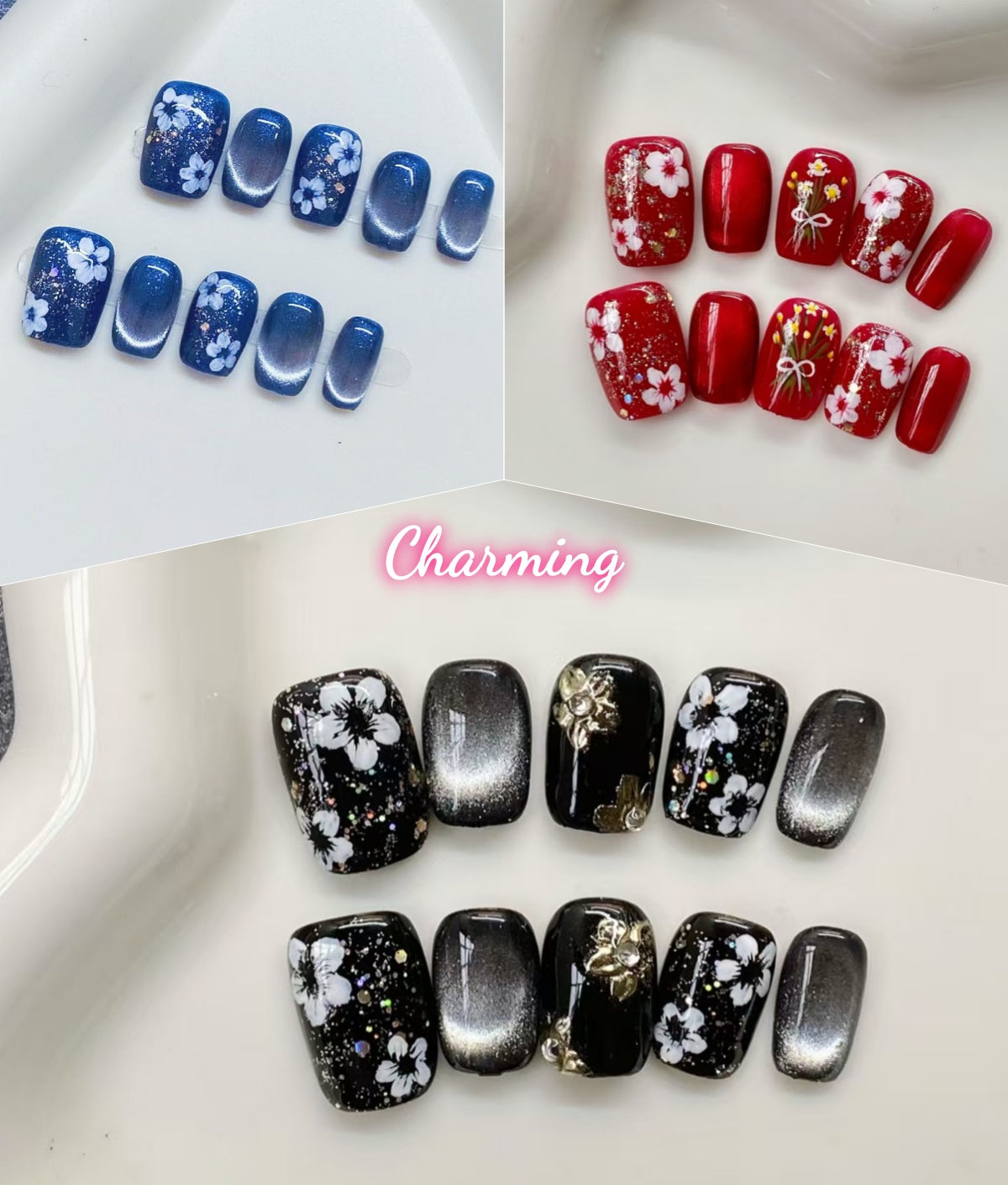 Blossom Spark / Handmade Nails