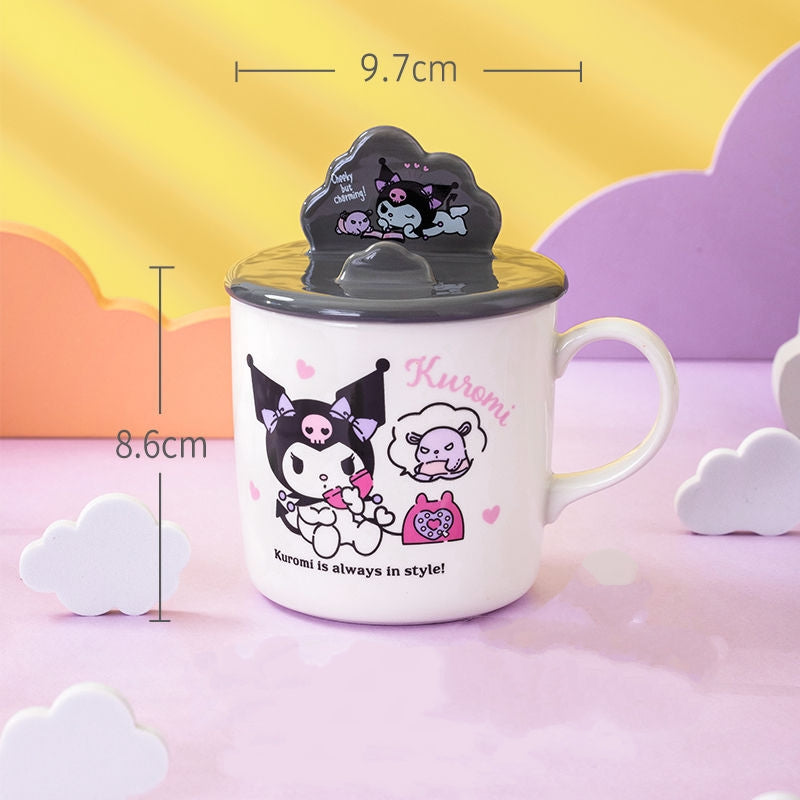 Mug with Phone Holder Cap