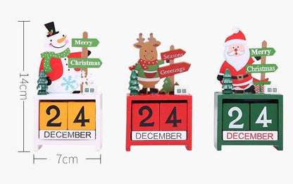 Christmas style calendar