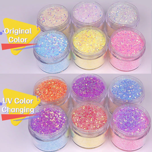 UV Color Changing Glitter