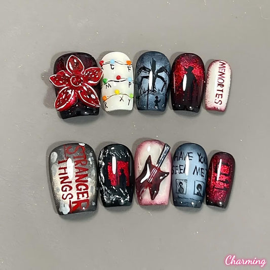 Stranger Things / Handmade Nails