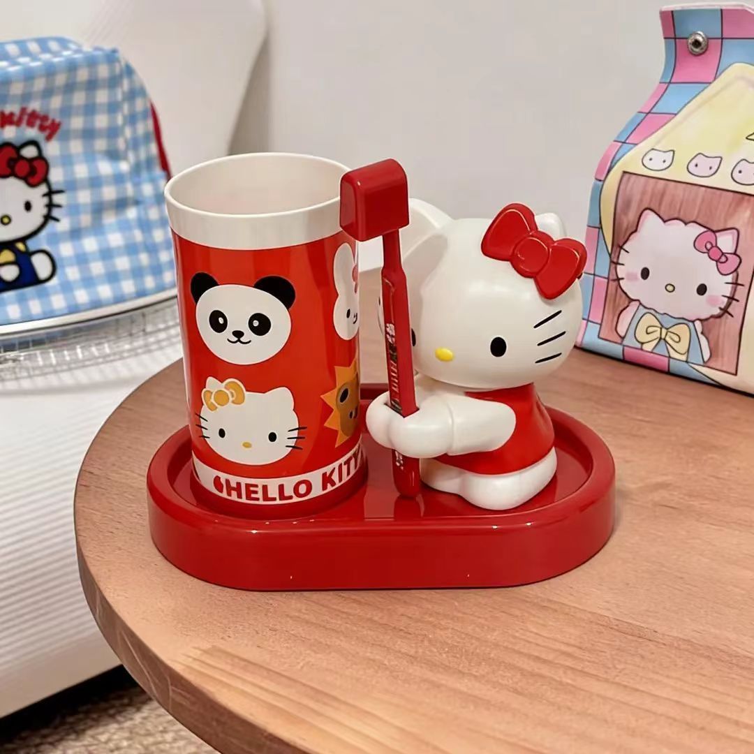 Kt 3-in-1 Toothbrush & Cup Set