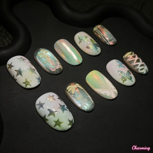 Stardust Mirage / Handmade Nails