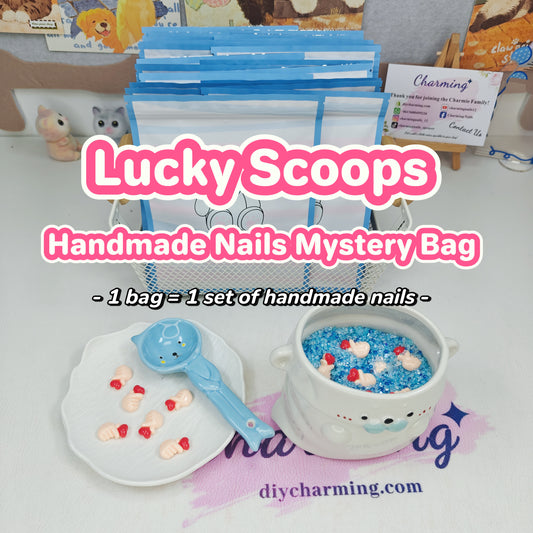 【Handmade Nails Lucky Scoops】Mystery Bags – 100% Handmade Nails