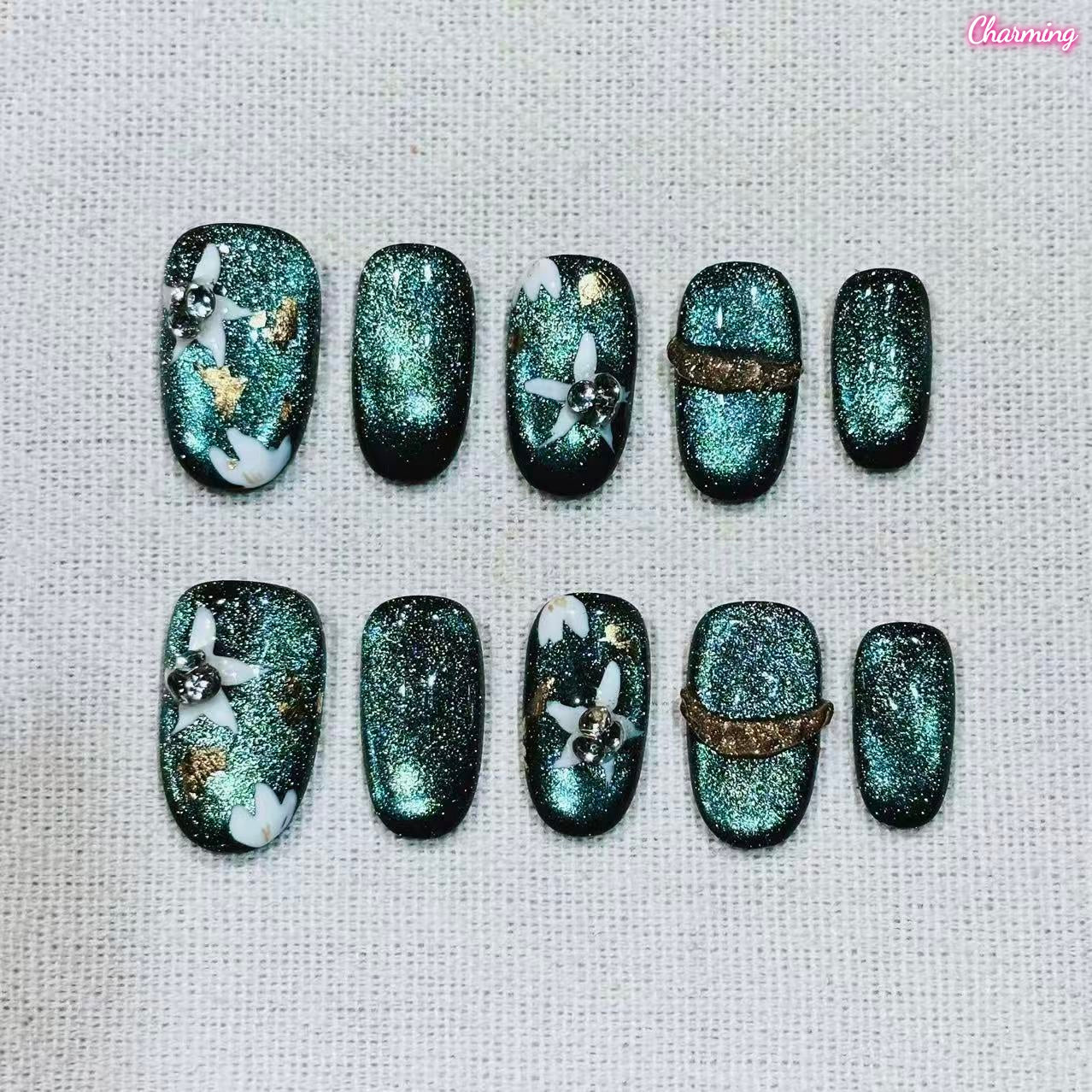Enamel Light / Handmade Nailsems