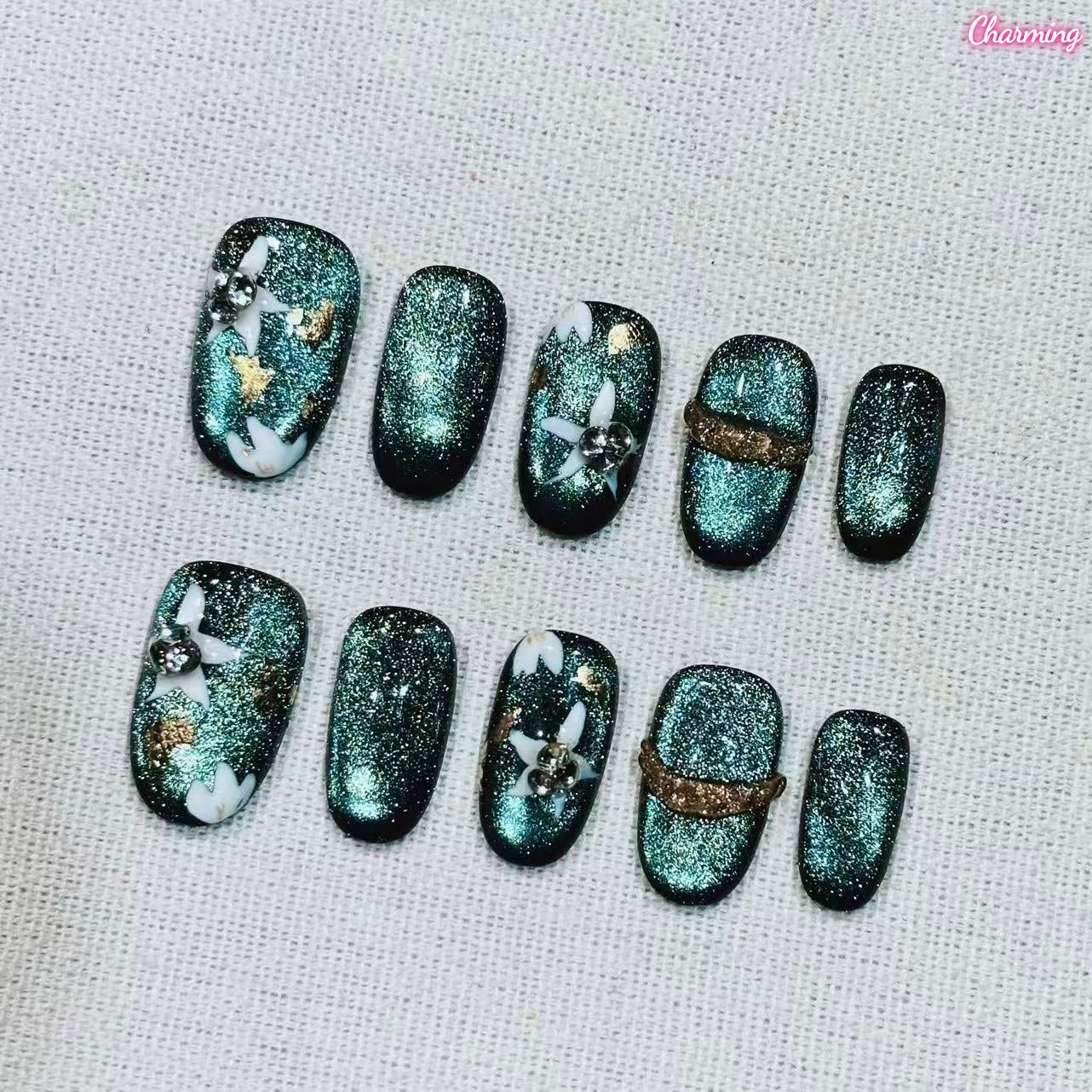 Enamel Light / Handmade Nailsems