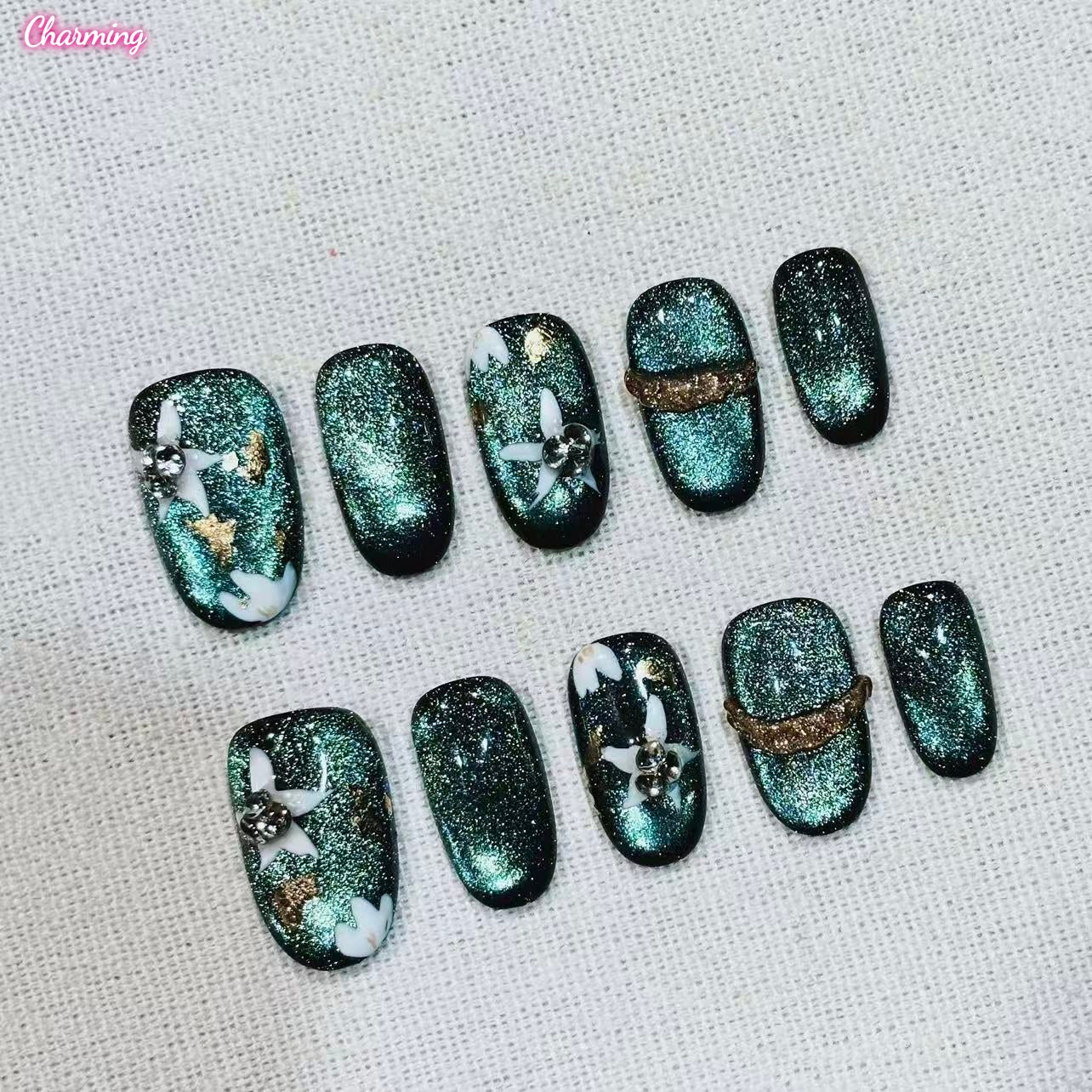 Enamel Light / Handmade Nailsems