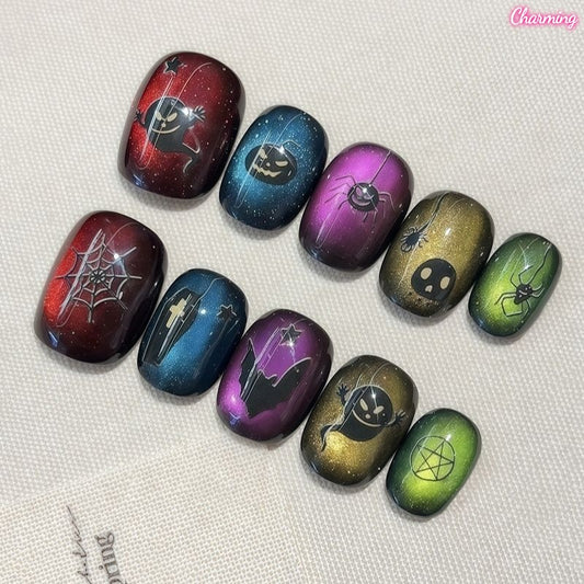 Midnight Haunt / Handmade Nailsems