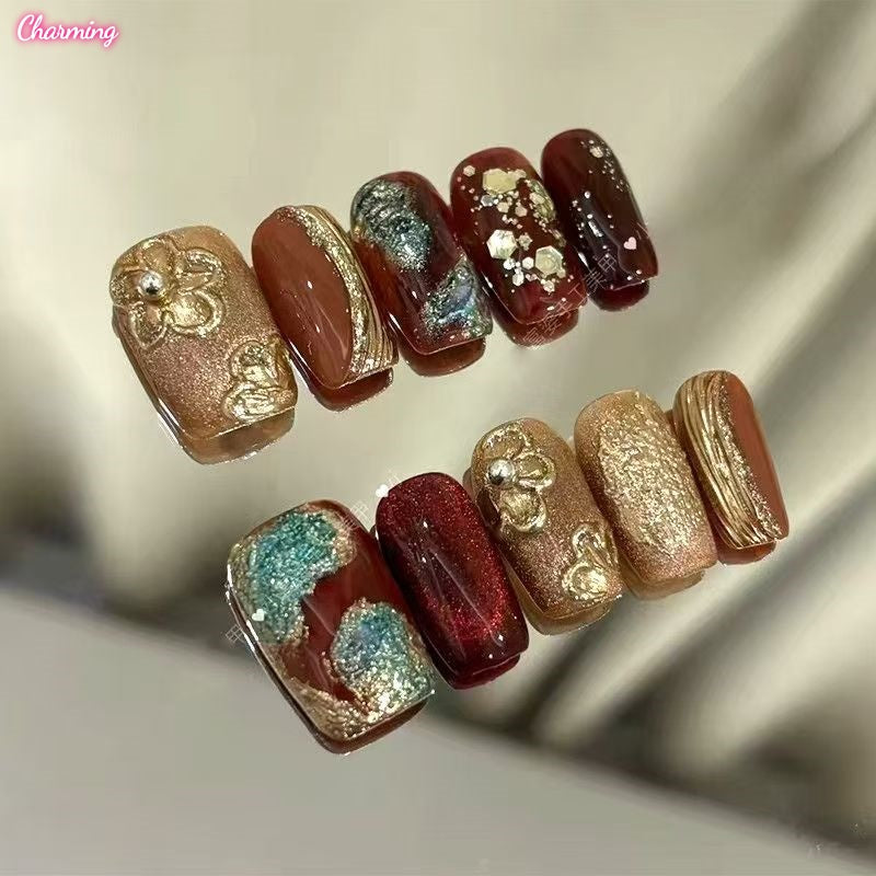 Aged Pigment / Handmade Nailsems