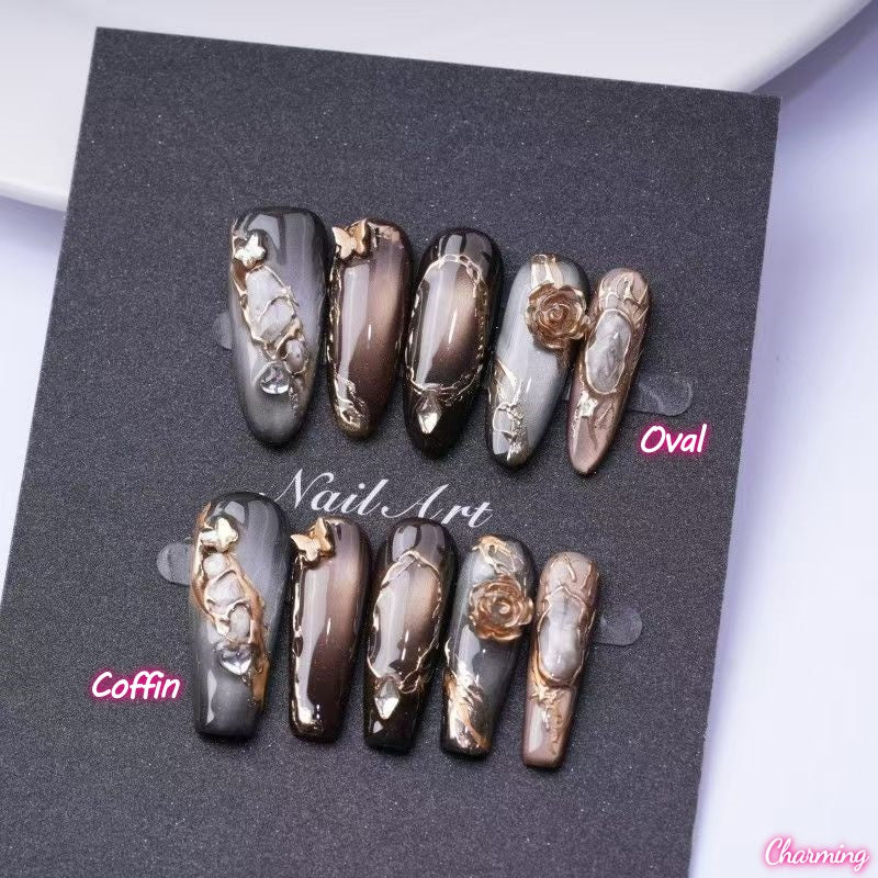 Late Autumn Beauty / Handmade Nailsems