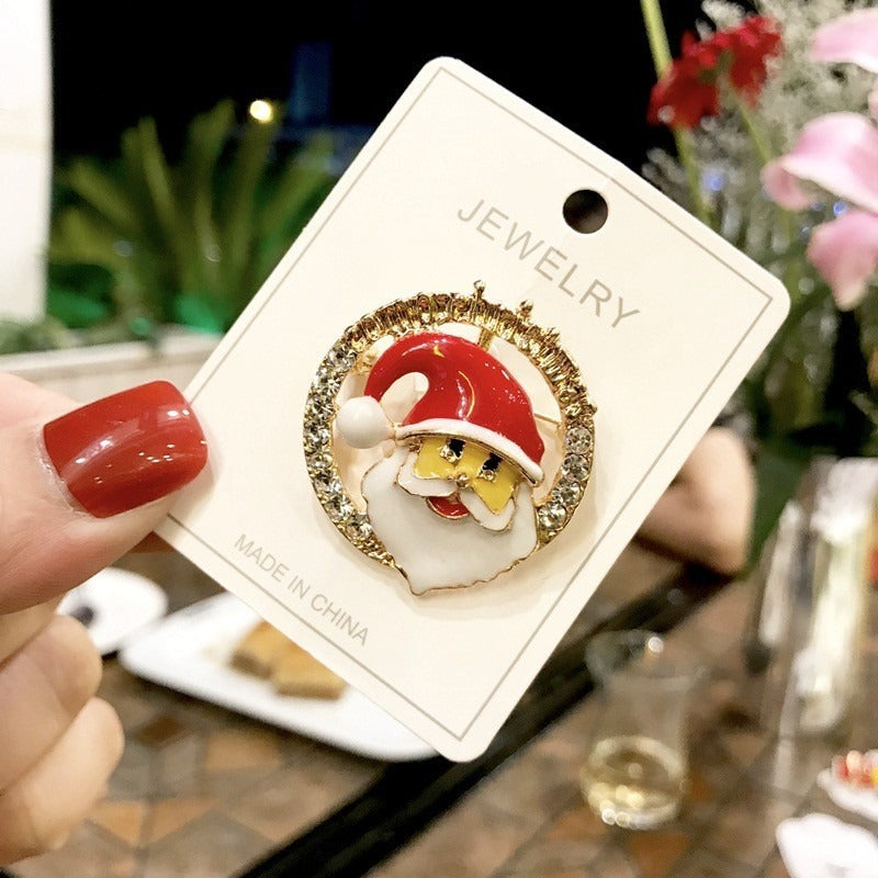 Christmas brooch