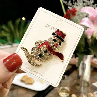 Christmas brooch