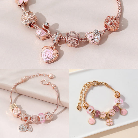 Gold Beaded Bracelet
