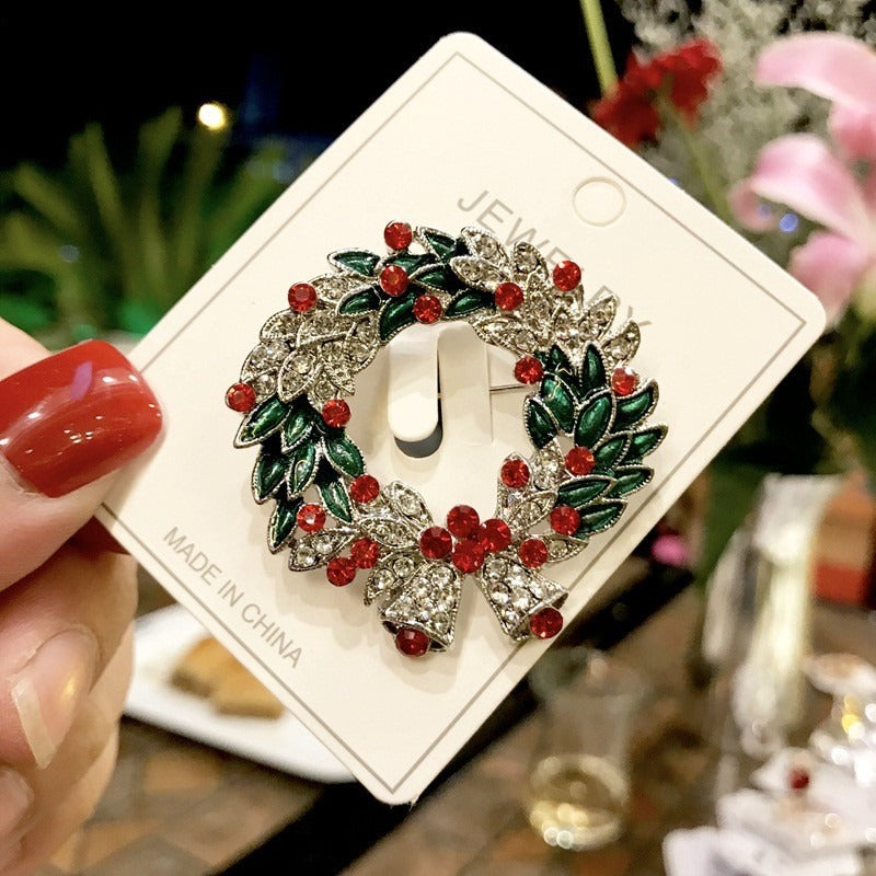 Christmas brooch