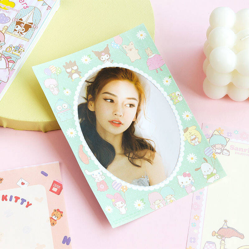 Cartoon Cute Girl Memo Pad Notebook Sticker Book Student Message Book Handbook