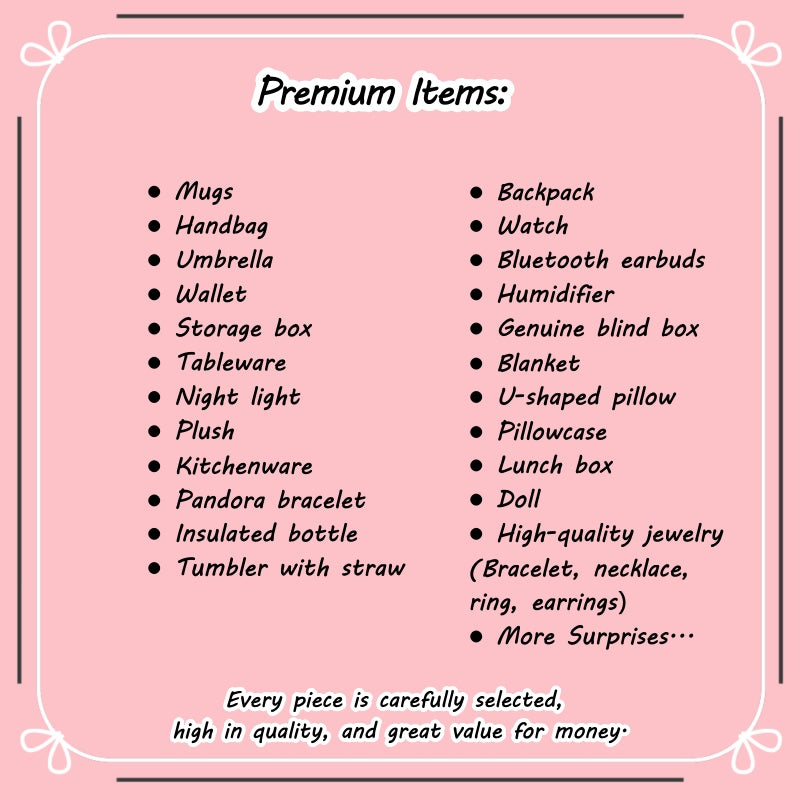 【Mystery Envelopes】Premium Cuties