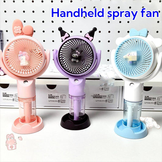 The latest handheld USB spray fan