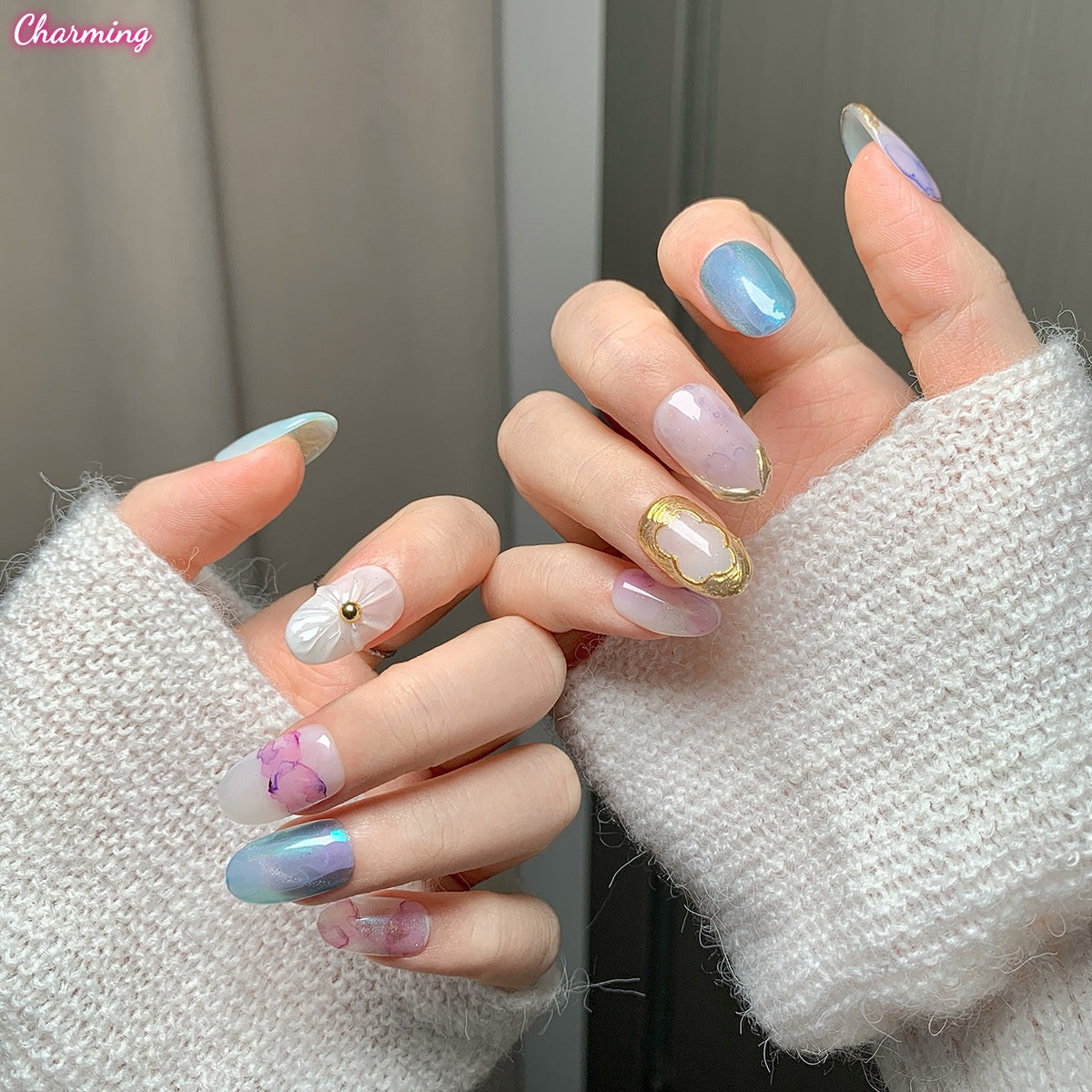 Hue Merge / Handmade Nails