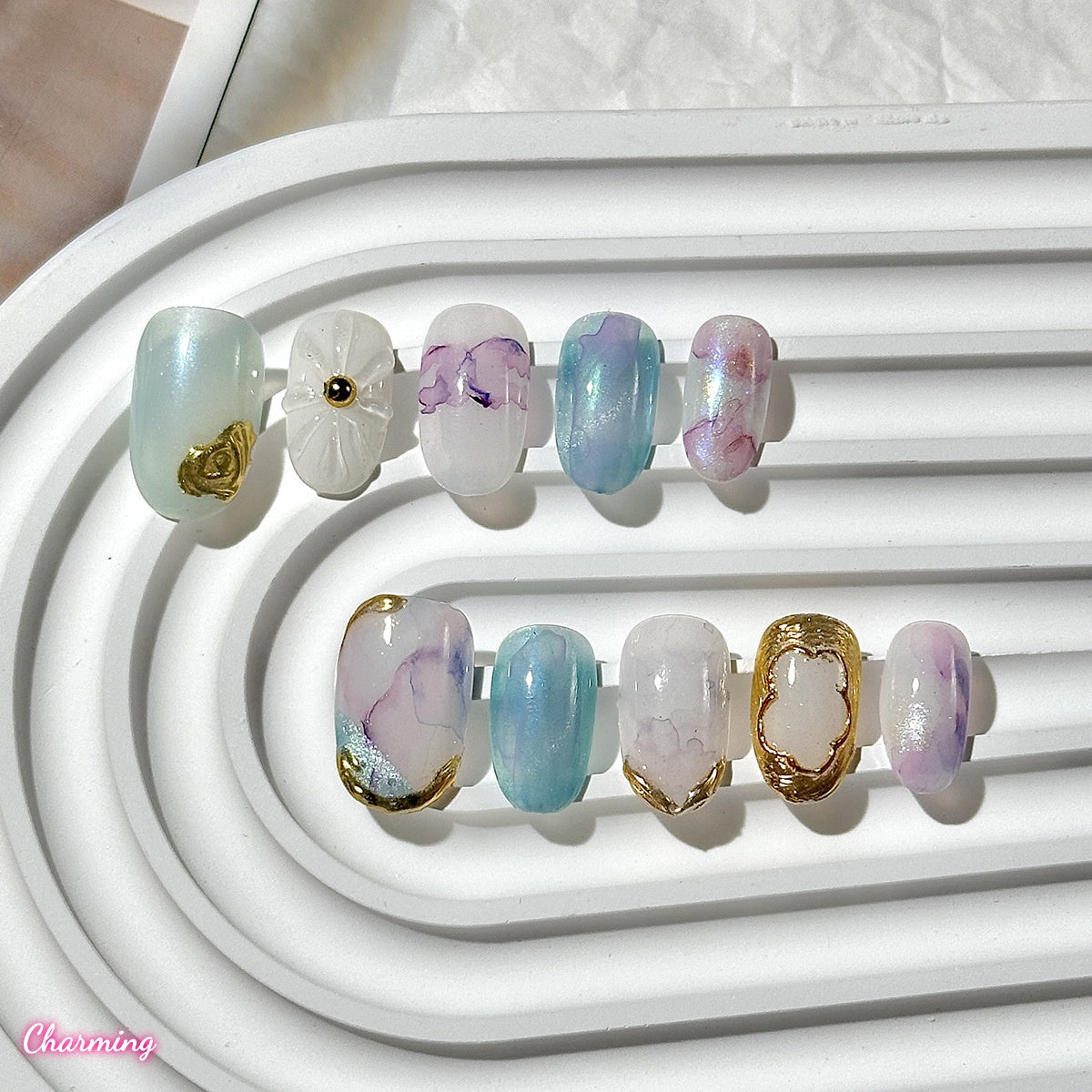Hue Merge / Handmade Nails