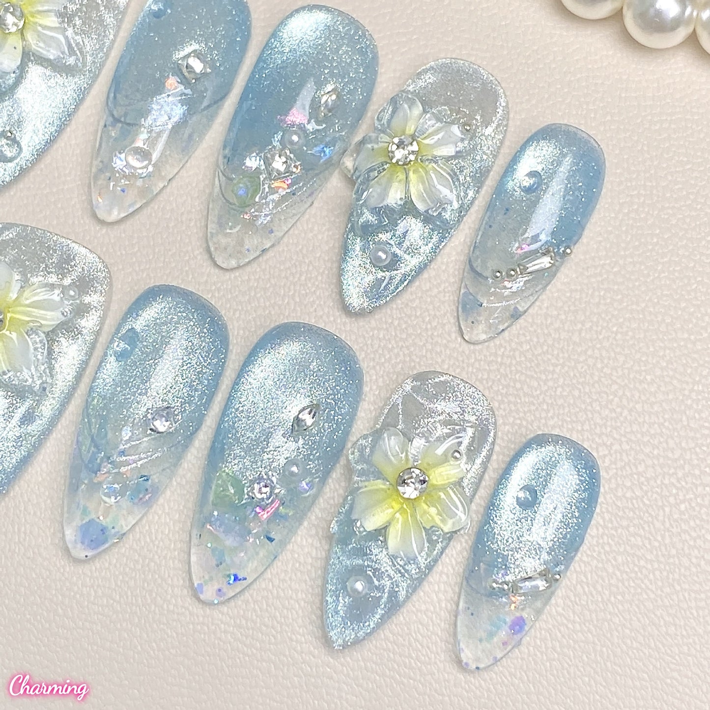The Ocean's Keepsake / Handmade Nailsems
