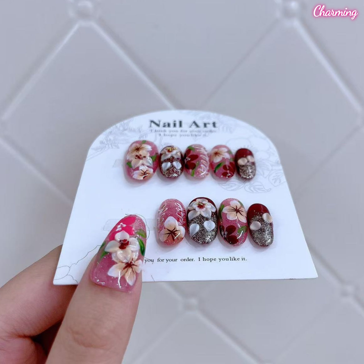 A Carved Memory / Handmade Nails