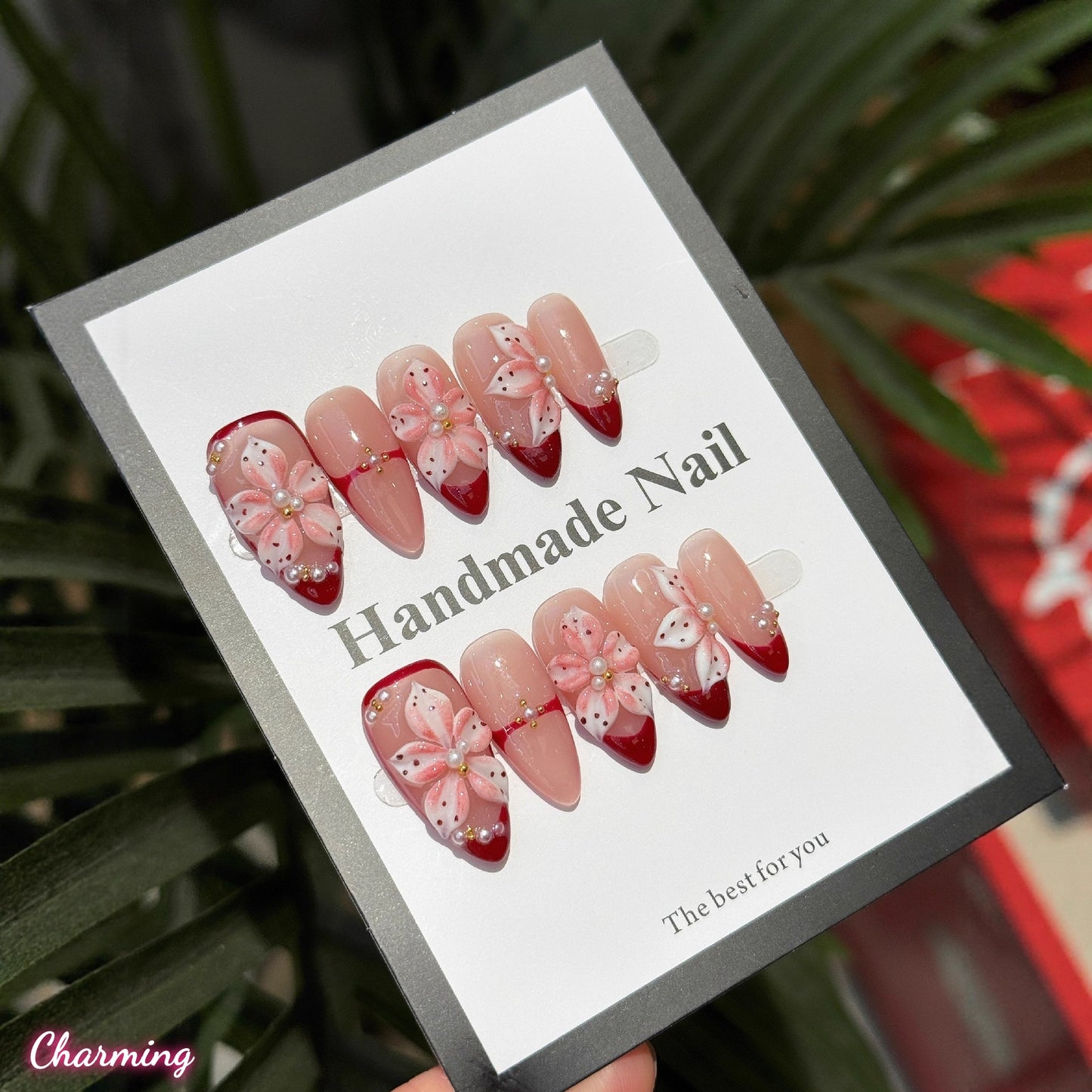 Blossom Bliss / Handmade Nails