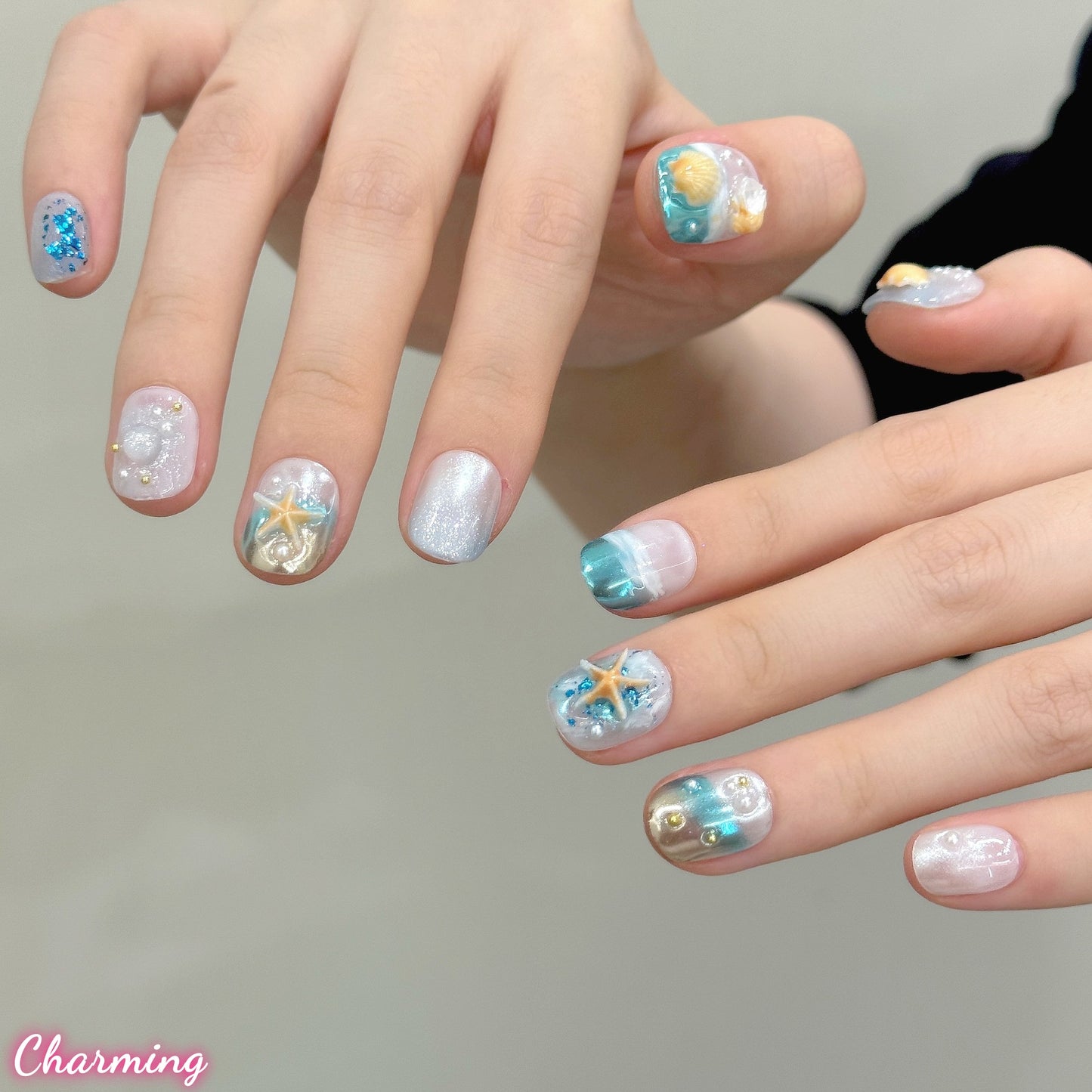 Aphrodite’s Shell/ Handmade Nails