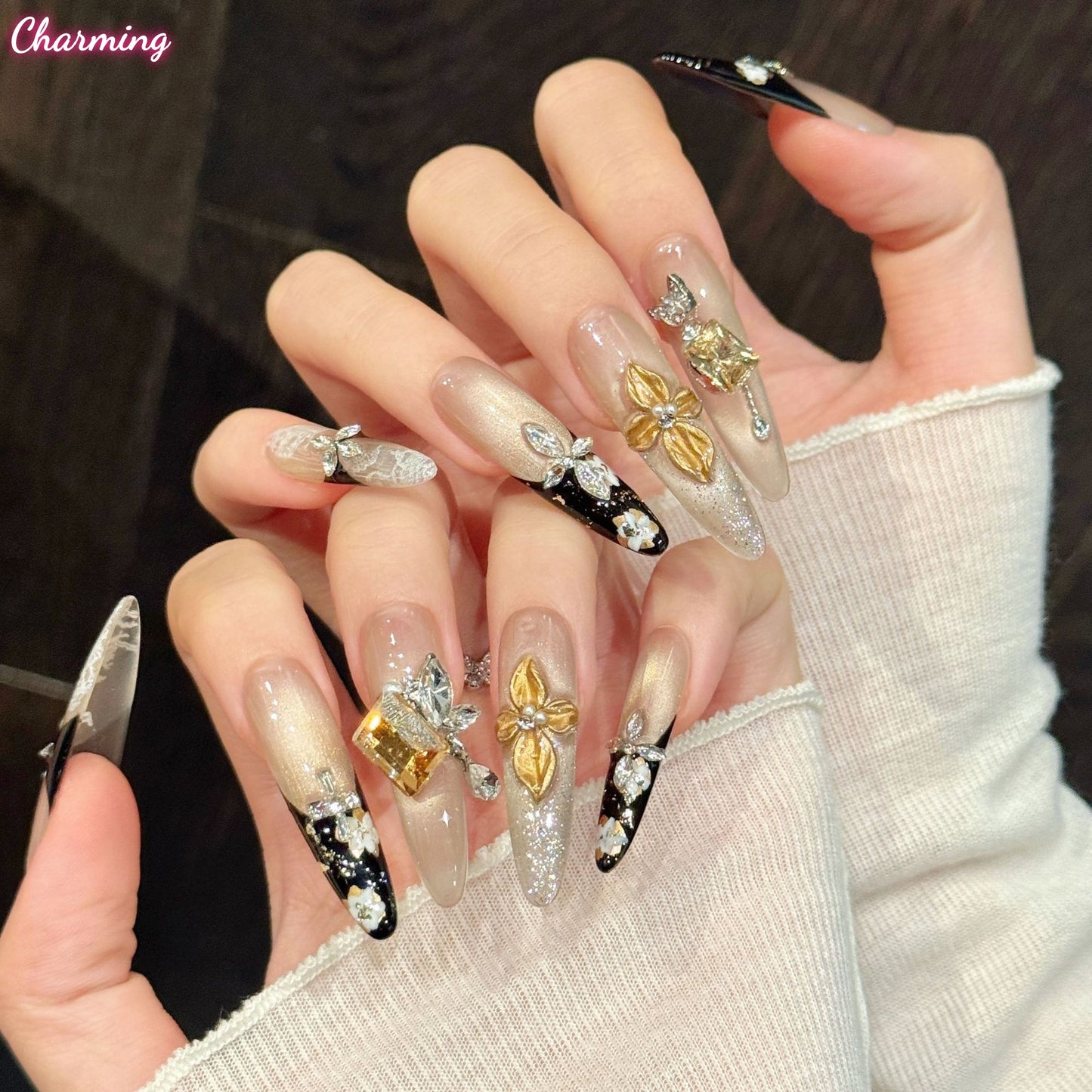 Sumptuous Bloom / Handmade Nails