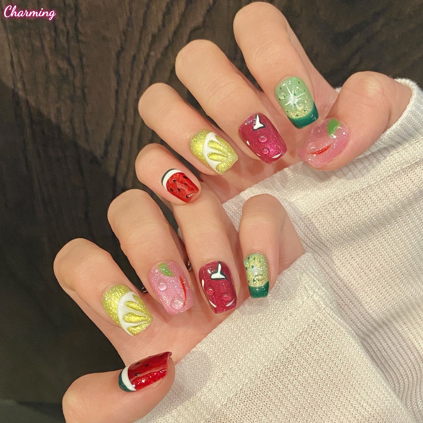 Fruit Party / Handmade Nails