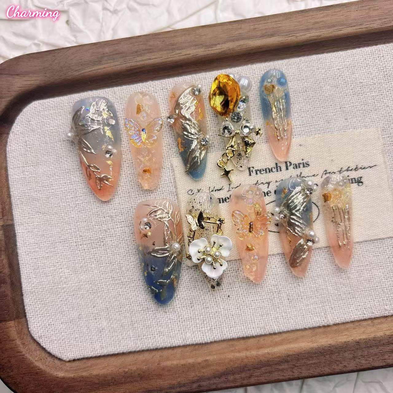 Desert Jewel / Handmade Nails