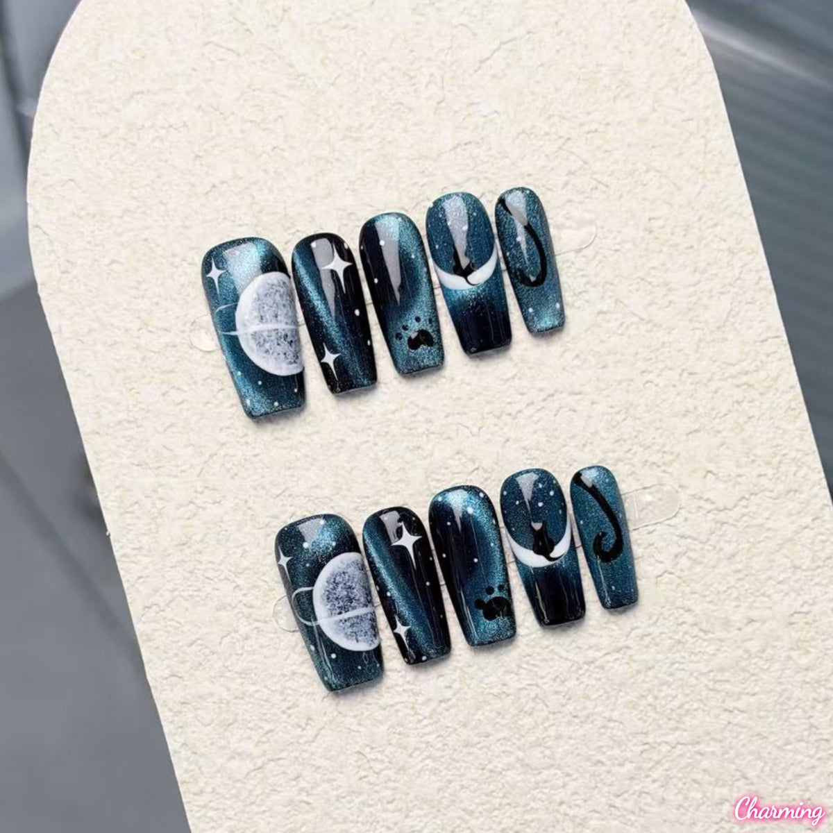 Starlit Hush / Handmade Nailsems