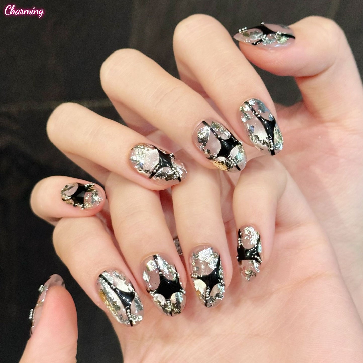 Galactic Trail / Handmade Nails