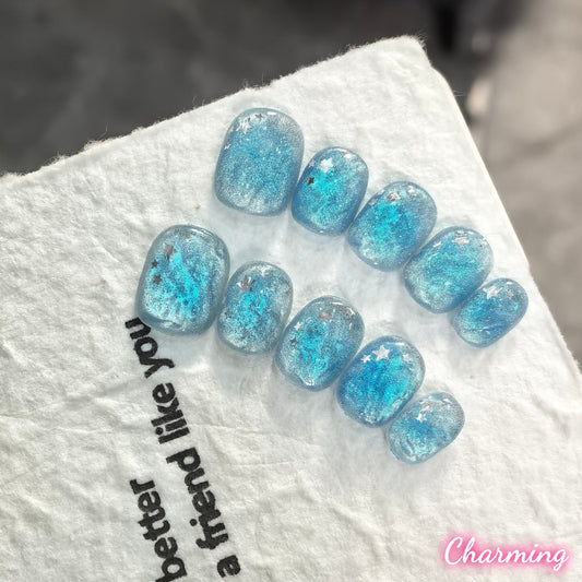 ice-blue sea