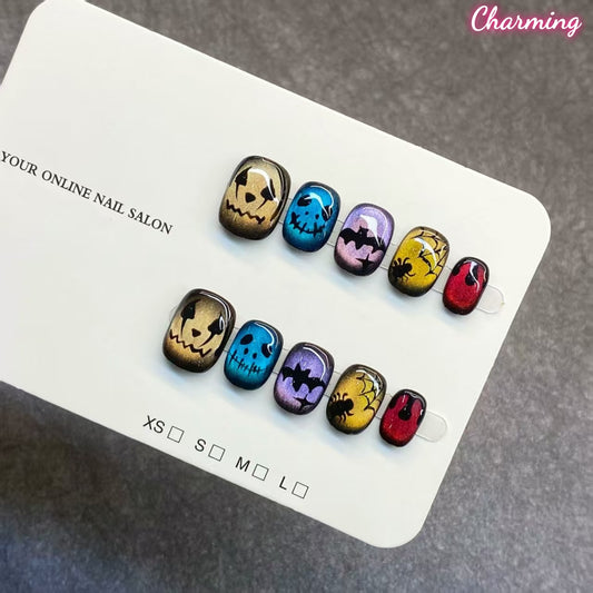 Trick or Treat  / Handmade Nails