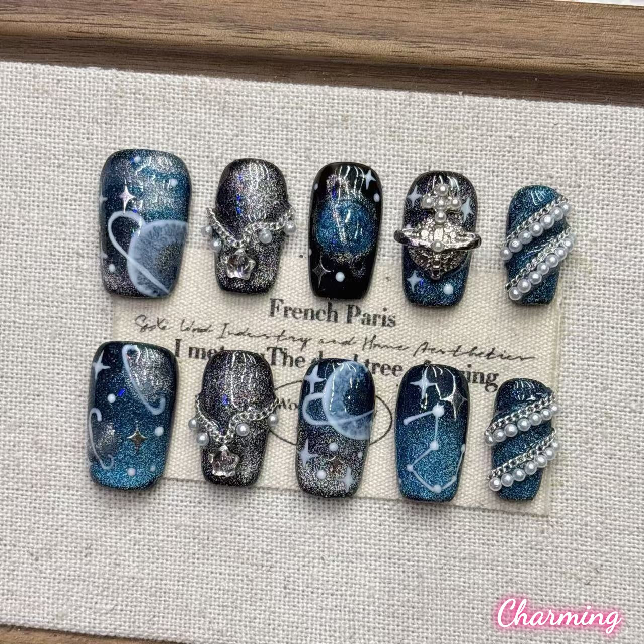 Cosmic Dust / Handmade Nails