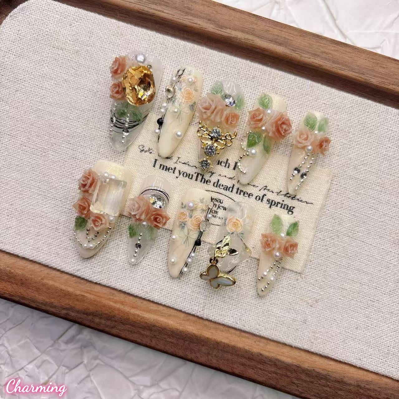 Moment of Spring / Handmade Nails