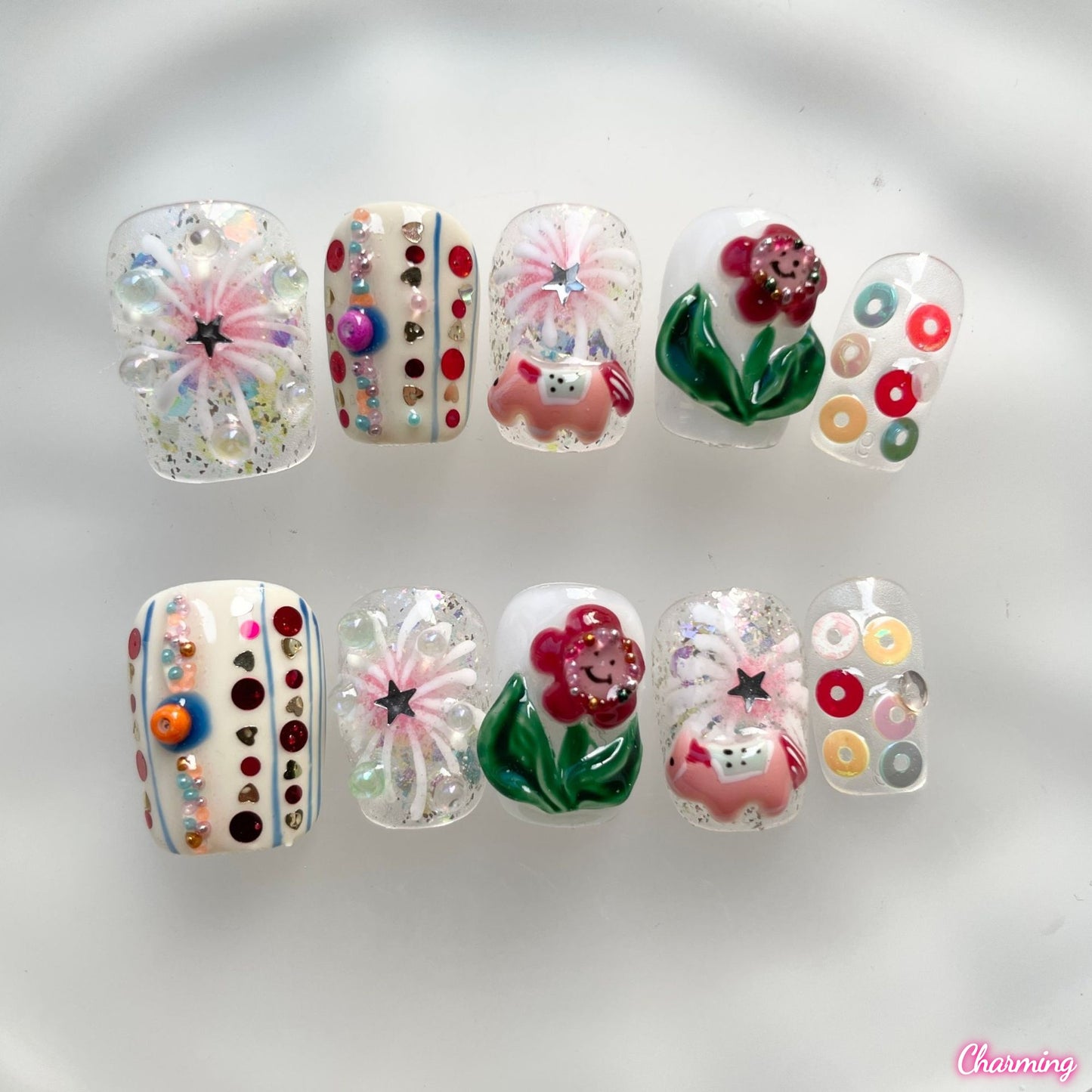 Pre-order Cuteness / Handmade Nailsems