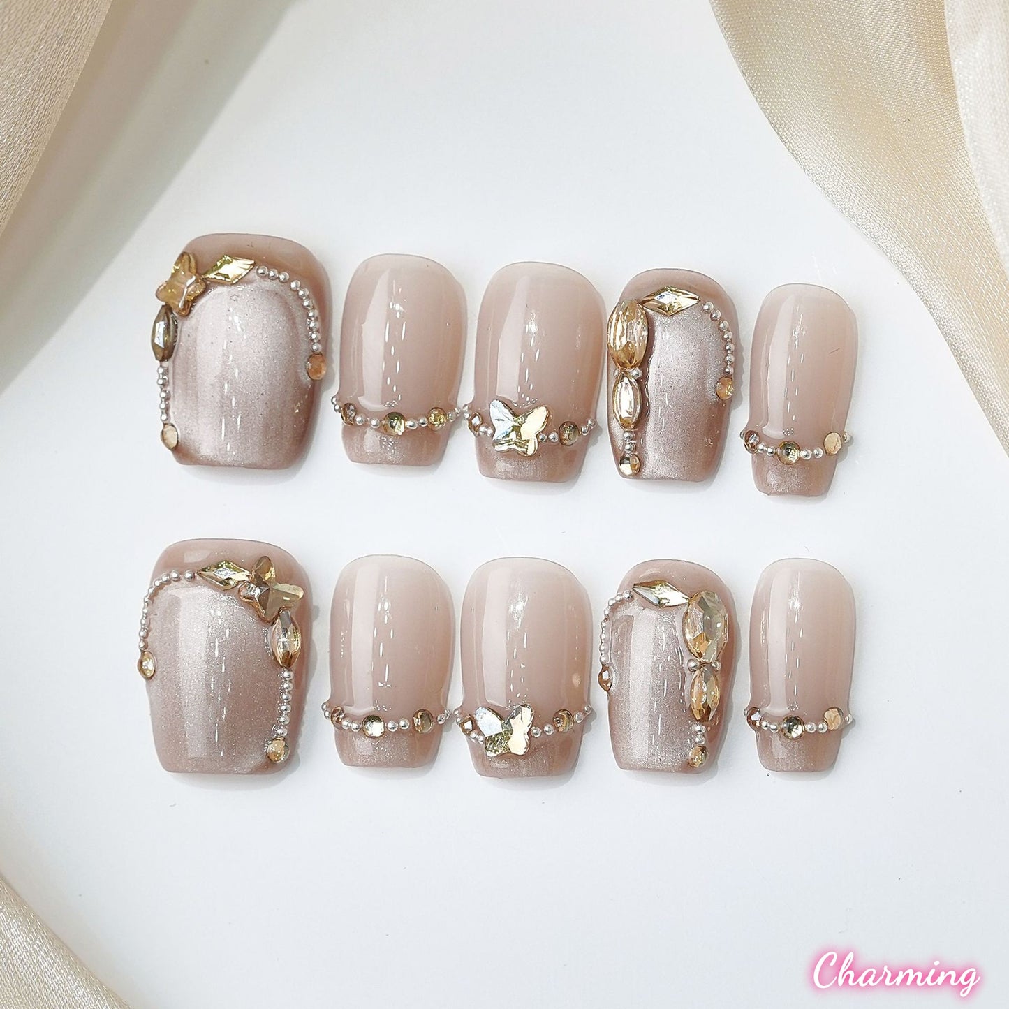 Opal Haze / Handmade Nails