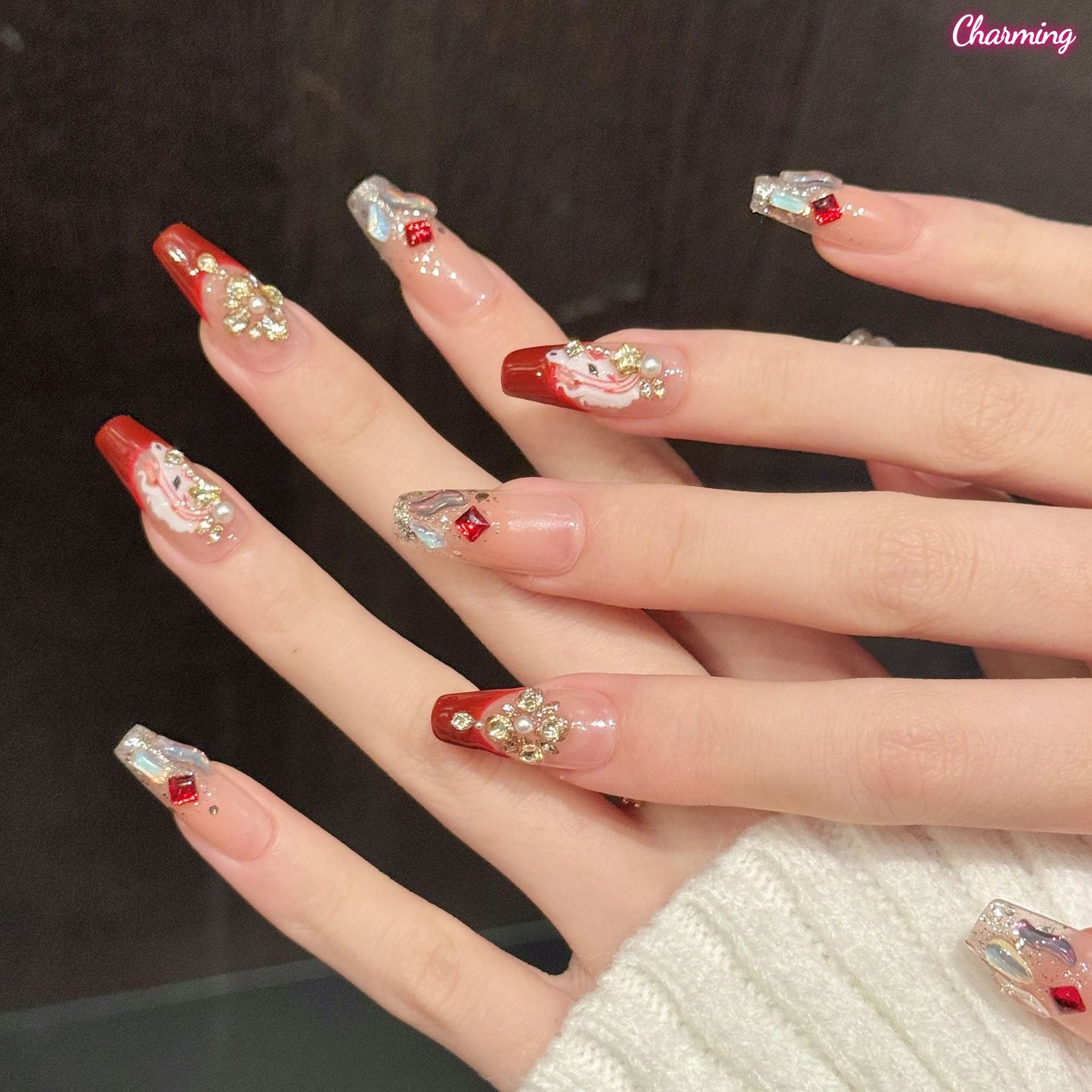 Unicorn's Breath  / Handmade Nails