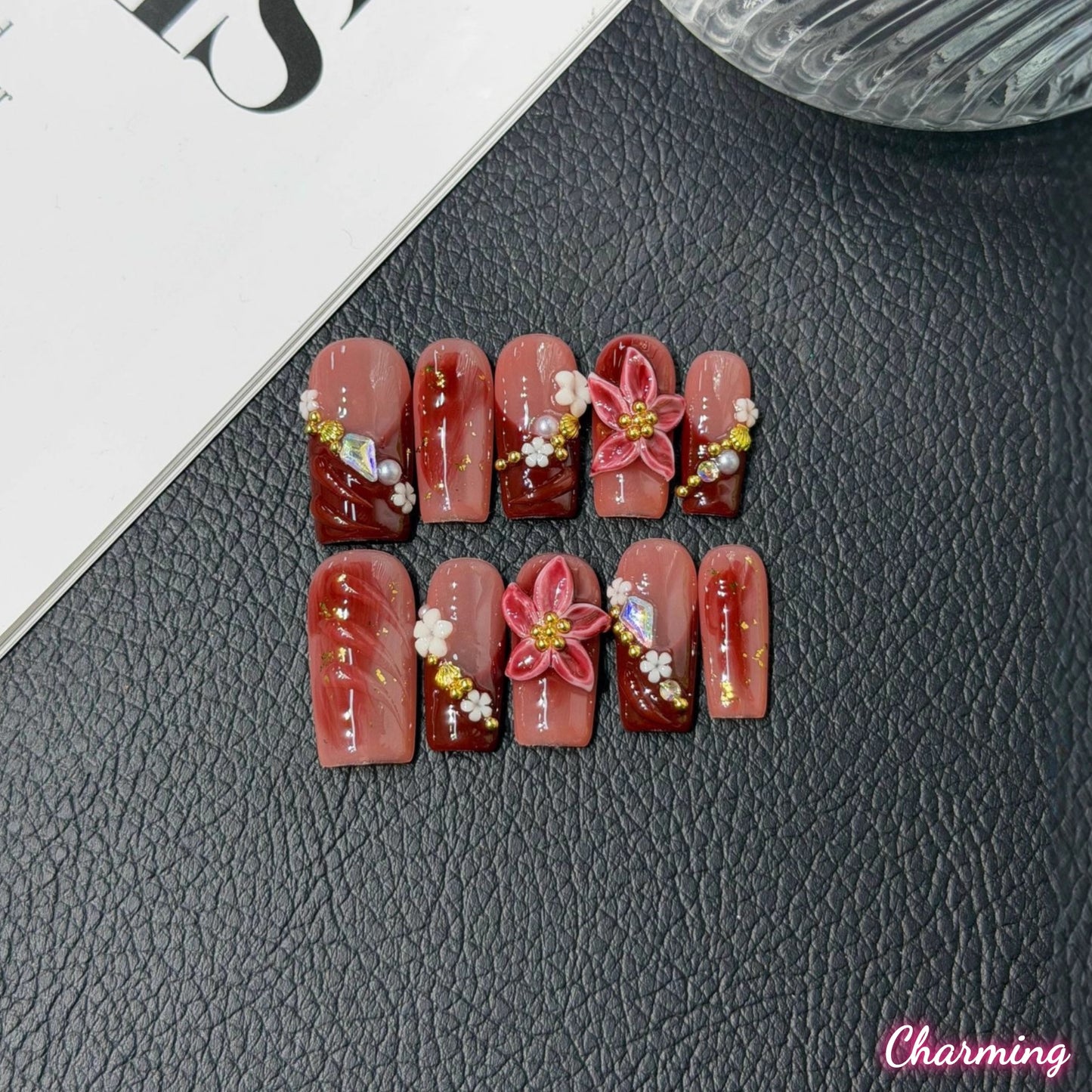 Impressionist Bloom / Handmade Nails