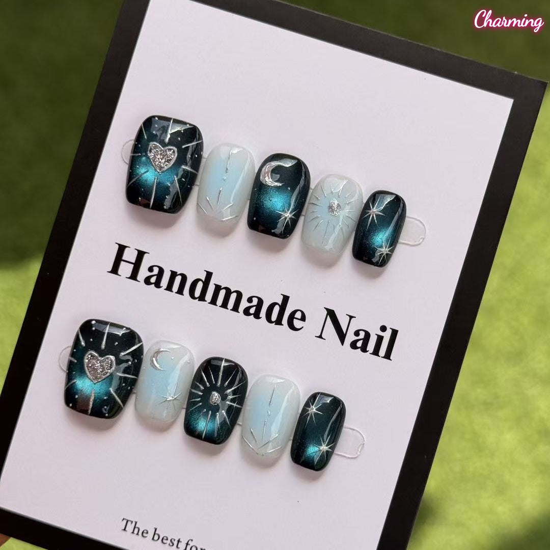 Constellations of the Deep / Handmade Nails