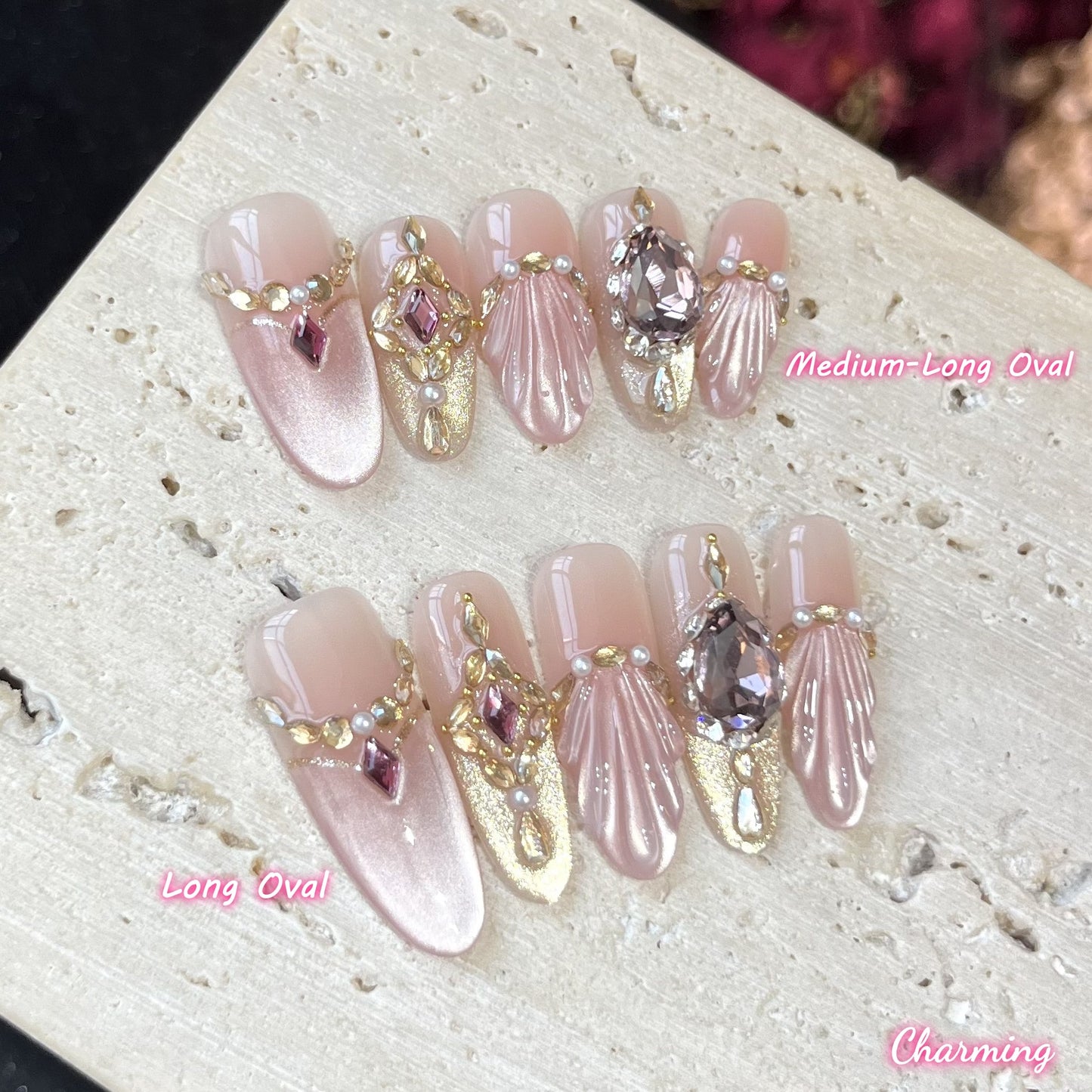 Opulent Gleam / Handmade Nails