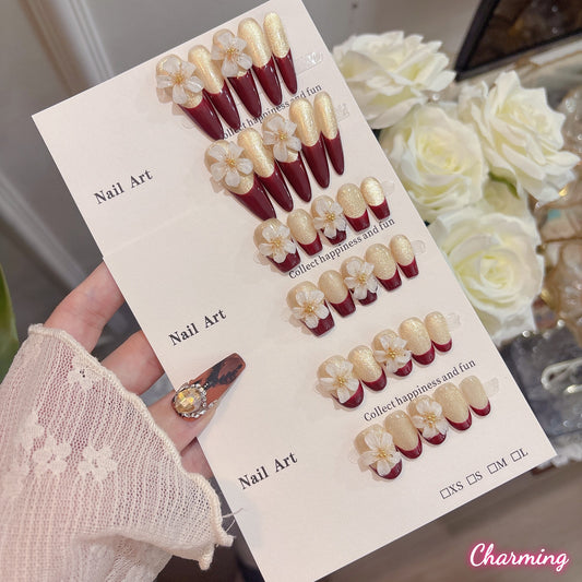 Carmen’s Bouquet  / Handmade Nails