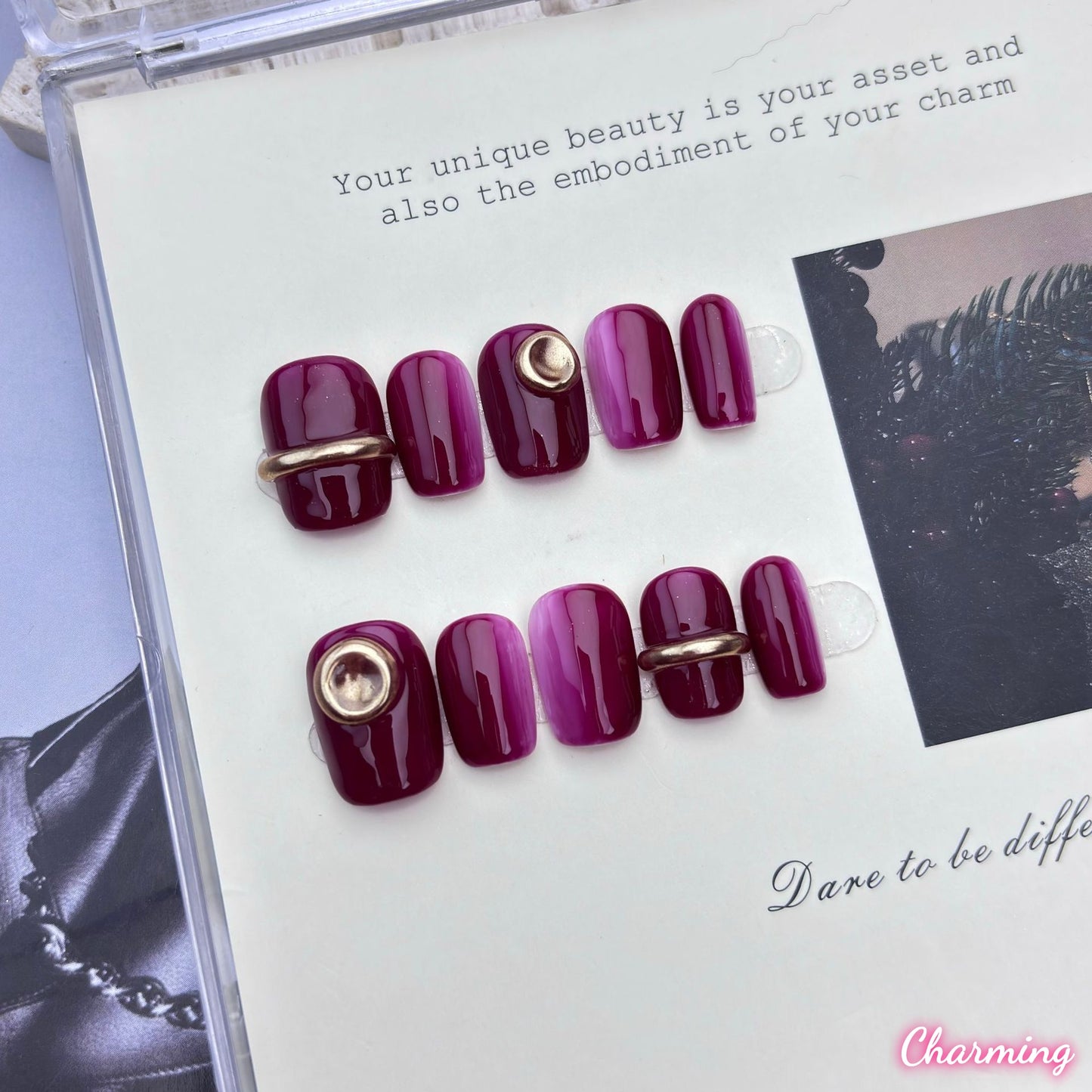 Ruby Marmalade / Handmade Nails