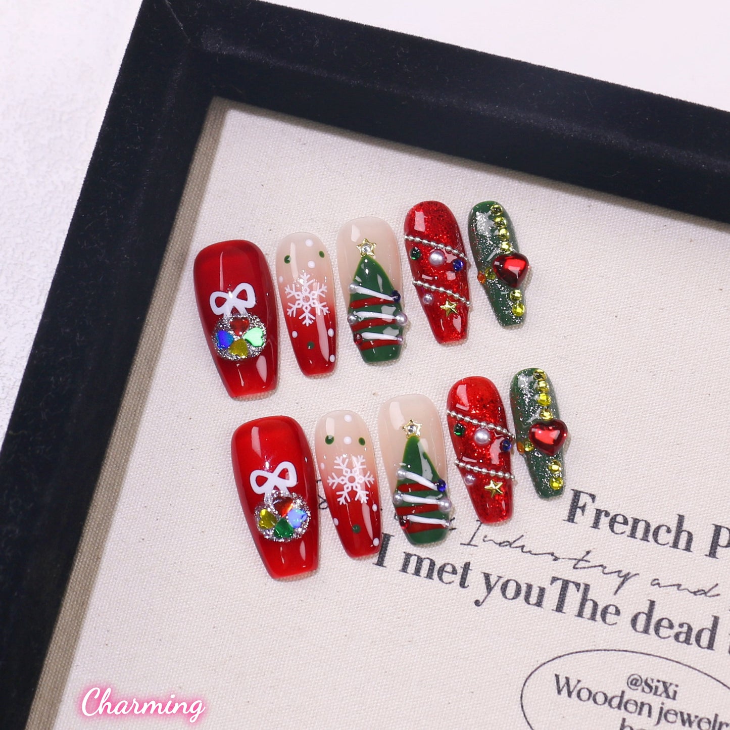 Party Popper / Handmade Nails